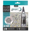 Image de Kit à dorer - 3 feuilles miroir et mixtion 20 ml - Finition argent