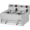 Image de Friteuse Professionnelle électrique vanne de vidange 2x8 litres Casselin