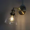 Image de Applique vintage en verre et laiton - Flavia