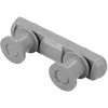 Image de Roulettes support guide panier superieur pour lave vaisselle...