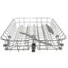 Image de Panier supérieur avec bras de lavage pour lave-vaisselle   Compatible Brandt   Diffusion efficace de l'eau   Structure robuste pour usage intensif