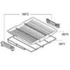 Image de Cadre support panier a couverts 0671 pour lave vaisselle...