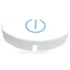 Image de Touche on-off blanc EVO3 pour lave-vaisselle Indesit