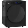 Image de Homcom   Sèche-linge à évacuation 4 kg   1000 W   6 modes de séchage   Minuterie   Acier inoxydable   49 x 43 x 61 cm   Noir
