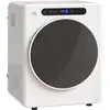 Image de Homcom   Sèche-linge à évacuation 3 kg   Moteur 1000 W   6 modes de séchage   Dimensions 49 x 43 x 61 cm   Niveau sonore 68 dB
