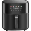 Image de Friteuse à air - HOMCOM - 8L - 1700W - 8 programmes, température réglable et minuterie - acier et plastique - 32,5x41x32cm - noir