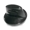 Image de Bouton de commande noir pour table de cuisson vitrocéramique   Compatible modèles Whirlpool   Réglage précis de la température