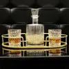 Image de The Home Deco Factory - Coffret de 4 verres à whisky - l 21,7 cm x l 9 cm x h 25 cm - Livraison gratuite