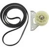 Image de Ariston Group   Kit courroie 1991h6 + galet tendeur   Compatible sèche-linge Ariston, Indesit, Hotpoint   Installation facile pour tension optimale