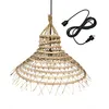 Image de Suspension extérieur gaia Beige Fibre naturelle D60CM