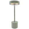 Image de Lumisky - Lampe de table sans fil touch led roby Vert olive Aluminium H30cm