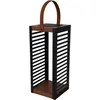 Image de Lanterne solaire FERIAN Noir Metal H50cm