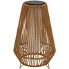 Image de Lanterne solaire salomea Beige Rotin 30 x 30 x h 47cm