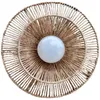 Image de Applique Murale DALIA Bois Jute D30CM
