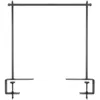 Image de Support Guirlande BARILO Noir Acier H46/101cm