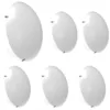 Image de Lot de 6 Plafonniers led Extérieurs 18W IP65 Anti-Vandale Hublot Extérieur Plafonnier Blanc - Blanc chaud - 3000K