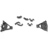 Image de SOS Accessoire Paliers de fixation panier inférieur pour Lave-vaisselle 00428344, 00418499 BALAY, BOSCH, CONSTRUCTA, GAGGENAU, NEFF, SIEMENS, VIVA