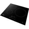 Image de Plaque de cuisson induction - SAMSUNG - 3 zones - L59 x P57 cm - NZ63M3NM1BB/UR - 7200 W - Revetement verre - Noir