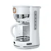 Image de Cafetière Muse MS-220 W - Porte-filtre - 1000W - réservoir 1.4 L (10 tasses) - Cadrant rétro de maintien de la température