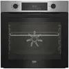 Image de Beko - Four encastrable Pyrolyse Chaleur pulsée BBIM11300XMP Inox - Porte froide - 72L - 59,4 cm