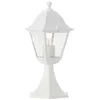 Image de Borne extérieure nissie blanc Brilliant Métal/verre - IP44 - 1xE27 60W