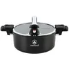 Image de LAGUIOLE CUISSON - Cuiseur noir 28cm - "Temps de cuisson rapide"
