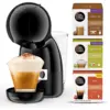 Image de Krups Nescafé Dolce Gusto Piccolo Xs Red & Black (yy5429fd-kp1a3510) - Machine À Capsules Avec Fonction Lait Noir