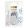 Image de Douille à pâtisserie - SCRAPCOOKING - Flocon en inox - Asymétrique - 2,4 x 3,7 cm - Vendu à l'unité