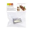 Image de Douille pâtisserie inox - Bûche