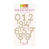 Image de Cake topper en bois - Chiffres - 6 cm - Apte au contact alimentaire - Beige - Mixte