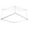 Image de Xanlite - Plafonnier led carré - cons. 40W - 4800 lumens - Blanc neutre - 3 modes de fixation - PA3000NW