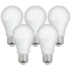 Image de Xanlite - Lot x5 Ampoules led standard, culot E27, cons. 9W, eq. 60W, blanc chaud - PACK5EE806G