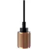Image de Suspension à douille en aluminium, finition pointes de diamant cuivrées rosées, culot E27 - SDV03EP - Xanlite