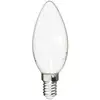 Image de Ampoule à filament led flamme, culot E14, 4W cons. (40W eq.), lumière blanche chaude - RFV470FO - Xanlite