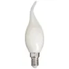 Image de Xanlite - Ampoule à filament led flamme coup de vent, culot E14, 4W cons. (40W eq.), lumière blanche chaud - RFV470FCO