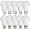 Image de Xanlite - Lot de 10 Ampoules led A60, culot B22, 10W cons. (60W eq.), lumière Blanc Chaud - PACK10EB806G