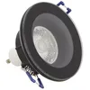 Image de Xanlite - Spot GU10 50W 4000K Rond Noir IP44 - SP50RIP44NCW