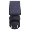 Image de Projecteur Caméra factice solaire IP65, 250 lumens, détecteur de mouvement, Noir - PRSCAM250 - Xanlite
