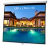 Image de Ecran de projection manuel 2,80 x 2,10m - Formato 4:3