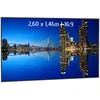 Image de Ecran de projection sur cadre 2,60 x 1,46m - Format 16:9 - Cadre extra-fin