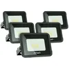 Image de Lot de 5 projecteurs led 10W IP65 extérieur Température de Couleur: Blanc neutre 4000K