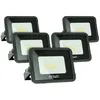 Image de Lot de 5 projecteurs 10W IP65 extérieur Température de Couleur: Blanc neutre 4000K