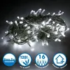 Image de Guirlande lumineuse 8 mètres 128 led - Blanc Pur extérieur