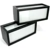 Image de Arum Lighting - Lot de 2 Appliques murales newport extérieure E27 Noire