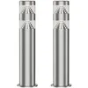 Image de Lot de 2 bornes nora Inox 9W 1000 lumens - H40cm