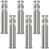 Image de Arum Lighting   Lot de 6 bornes LED 9W   1000 lumens   Blanc naturel 4000K   Hauteur 40 cm   Inox   IP44 pour extérieur