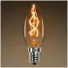 Image de Ampoule vintage bulb Edison E14 C35 incandescente