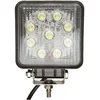 Image de Projecteur led carré noir 27W extérieur IP67
