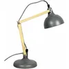 Image de Redcartel - Lampe de table Grise mat et Bois