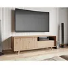 Image de Bestmobilier - Diego - meuble tv - effet bois - 152 cm